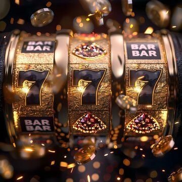 77j slot game win screen with high multiplier payout